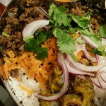 ビートイート - 鹿肉のキーマ：粗びき挽肉ワイルドな感じ
      