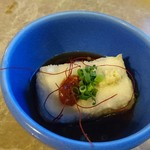 Champuru - ジーマミ豆腐の揚げ出し・６２０円。