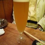 ご一緒した方が注文したビール☆美味しそうっ！