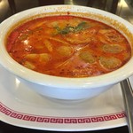 CHINA TOWN SCALA SHARK’S FIN - ★3　Spicy and sour jumbo prawn soup(tom yum)