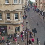 Waterstones - 席からの景色