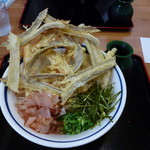 ごぼう天ぶっかけ、650円