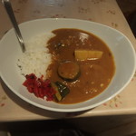 森の駅 - 森の野菜カレーライス350円