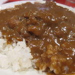 辛口料理 ハチ - カレーライスのアップ