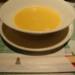 ベーカリーレストラン サンマルク - 2010/10/23スープ（色々お箸でいただく14種コース2100円）