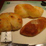 ベーカリーレストラン サンマルク - 2010/10/23パン食べ放題（色々お箸でいただく14種コース2100円）