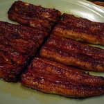 かぶと - じゃーん！蒲焼♪養殖ものと天然ものを食べ比べすることができます☆