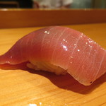 天寿し - まぐろの漬け