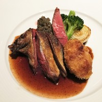 銀座 レストラン オザミ - メイン：鳩