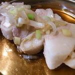 もつ焼き じんちゃん - アブラ刺（'10/11）