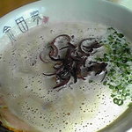 金田家 - 黒豚ラーメン 相変わらずの濃度に感嘆！ｗｗ 【2010年10月】