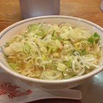 龍上海 - ブチまけろ！  #BCMKR!  ミニラーメソにこのねぎの量は多すぎかな。はは。