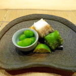 温味 - カマス　銀杏　万願寺