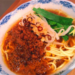 日本酒・おばんざい 梵 - ミニサイズのピリ辛担々麺