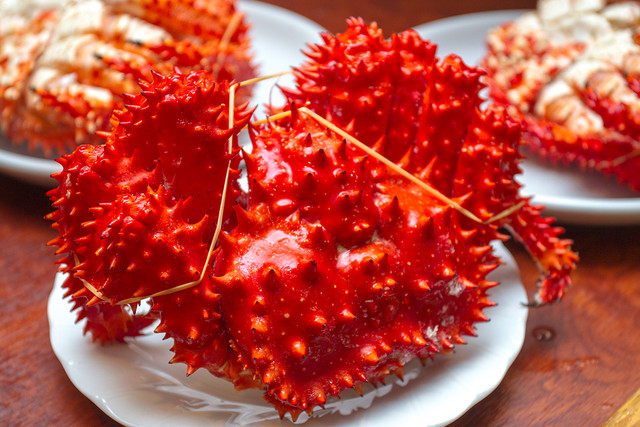 北海道うまいっしょ!四日市店 - 花咲蟹