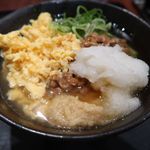 讃岐うどん大使 東京麺通団 - 納豆、冷たまうどん