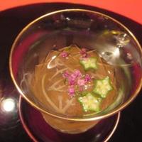 にくの匠 三芳 - 芋茎とおにくのお出汁