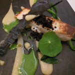 レーヌ デ プレ - ヒラメのロースト（低温調理）