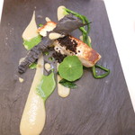 レーヌ デ プレ - ヒラメのロースト（低温調理）