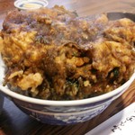 新橋 - かき揚げ丼（1,400円）