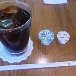 フジ - セットのアイスコーヒー