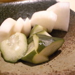 鳥しき - 漬け物