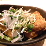 鳥しき - 揚げ出し豆腐