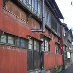 新井の色っぽい町並み。