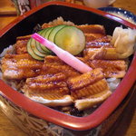 寿し和 - ランチの穴子丼。