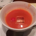 ぼんふぁむ - 冷製トマトスープ（2016.7）