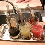 日本料理 百屋 - かき氷のシロップ6種から選べます～ｖｖ