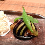 日本料理 百屋 - 賀茂茄子田楽