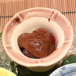 日本料理 百屋 - マグロの納豆味噌