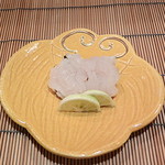 日本料理 百屋 - 鱧の炙り