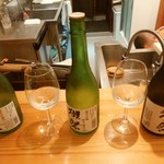 Wa Takashima - 【2016.8.22(月)】冷酒(獺祭・山口県・飲み比べ)2,300円