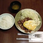 大阪トンテキ - とんたま定食[¥780]