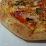 ナポリの窯 - ナスとベーコンのピッツァ（Lサイズ2278円）