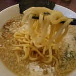 ラーメン　しん - 麺リフト：太麺！