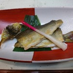 翌檜 - 焼き物（鮎）