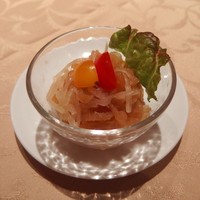蜀江 - クラゲと野菜の和え物
