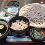 そじ坊 - 鱧せいろそば定食