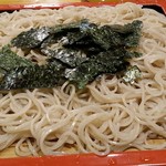 巴町 砂場 - 蕎麦のアップ。