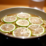 豪龍久保 - 冷ヘベス蕎麦