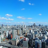 レストランアビエント - <'15/08/07撮影>25階テーブル席からの快晴の素晴らしい眺望です