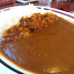 カレーのアップ