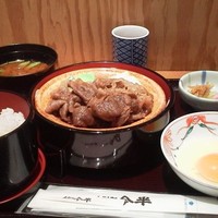 人形町今半 本店 - 8月17日18時　特上すき焼き御膳２７００円