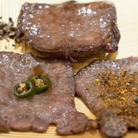 東京肉しゃぶ家 - 2016.8 牛タンの昆布〆（浅〆）焼き
