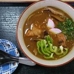 Yotte Ikkyan - 新メニューの「チキンカレーそば」は大人気です！！そば出汁で煮込んだチキンはトロトロです！！