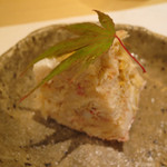 寿司 向月 - 毛蟹 噴火湾