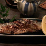 一滴 - 秋刀魚の塩焼